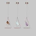 Load image into Gallery viewer, Besey Modern Rock Crystal Island Pendant, Bar Pendant