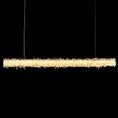 Load image into Gallery viewer, Besey Rock Crystal Linear Chandelier