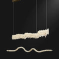 Load image into Gallery viewer, Besey Rock Crystal Linear Chandelier