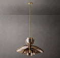 Load image into Gallery viewer, Blor Amber Glass Cloche Grand Pendant