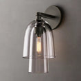 Load image into Gallery viewer, Blor Clear Glass Flute Sconce