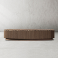 Load image into Gallery viewer, Holland Oak Wood & Stone Coffee Table