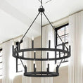 Load image into Gallery viewer, Caminoy Vintage Candelabra 2-Tier Chandelier