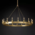 Load image into Gallery viewer, Caminoy Vintage Filament Round Chandelier