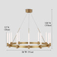 Load image into Gallery viewer, Candlestick Round Chandelier