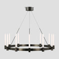Load image into Gallery viewer, Candlestick Round Chandelier