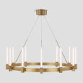 Load image into Gallery viewer, Candlestick Round Chandelier