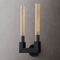 Load image into Gallery viewer, Cannely Glass Double Wall Sconce