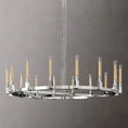 Load image into Gallery viewer, Cannely Glass Round Chandelier 72"