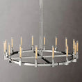 Load image into Gallery viewer, Cannely Glass Round Chandelier 72"
