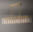 Load image into Gallery viewer, Caramelle Glass Rectangular Chandelier 72"