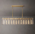 Load image into Gallery viewer, Caramelle Glass Rectangular Chandelier 72"