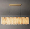 Load image into Gallery viewer, Caramelle Onyx Rectangular Chandelier 60"