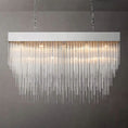 Load image into Gallery viewer, Cascade Rectangular Chandelier 54"