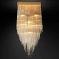 Load image into Gallery viewer, Cascade Square Chandelier 30"