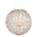 Load image into Gallery viewer, Cherishy 8 Lights Spherical Chandelier 30"