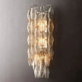 Load image into Gallery viewer, Chiala Clear Glass Grand Wall Sconce