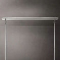 Load image into Gallery viewer, Chiala Clear Glass Tiered Rectangular Chandelier 74"
