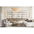 Load image into Gallery viewer, Chiala Clear Glass Tiered Round Chandelier 62"