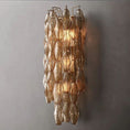 Load image into Gallery viewer, Chiala Smoke Glass Grand Wall Sconce