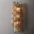 Load image into Gallery viewer, Chiala Smoke Glass Grand Wall Sconce