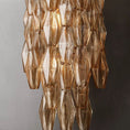Load image into Gallery viewer, Chiala Smoke Glass Grand Wall Sconce