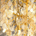 Load image into Gallery viewer, Ciner Glass Leaves Chandelier