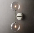 Load image into Gallery viewer, Clear Globe Linear Sconce