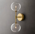 Load image into Gallery viewer, Clear Globe Linear Sconce