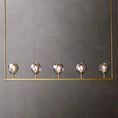 Load image into Gallery viewer, Crystal Ball Linear Chandelier 48"