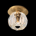 Load image into Gallery viewer, Crystal Ball Petite Flushmount