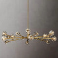 Load image into Gallery viewer, Crystal Ball Round Chandelier 60"