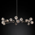 Load image into Gallery viewer, Crystal Ball Round Chandelier 60"