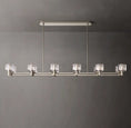 Load image into Gallery viewer, Demoulin Double Linear Chandelier 72"