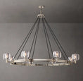 Load image into Gallery viewer, Demoulin Round Chandelier 60"
