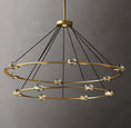 Load image into Gallery viewer, Eclipse Two-Tier Round Chandelier 60"