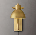 Load image into Gallery viewer, Everett Machinist Swing-Arm Task Sconce
