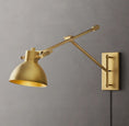 Load image into Gallery viewer, Everett Machinist Swing-Arm Task Sconce
