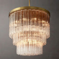 Load image into Gallery viewer, Fielo 3-Tier Round Chandelier 36”