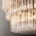 Load image into Gallery viewer, Fielo 3-Tier Round Chandelier 48”
