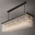 Load image into Gallery viewer, Fielo Rectangular Chandelier 73”
