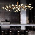 Load image into Gallery viewer, Flower Bloom Branch Brass Chandelier