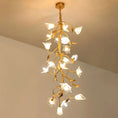 Load image into Gallery viewer, Flower Craftsman Chandelier