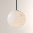 Load image into Gallery viewer, Hannia Alabaster Globe Pendant