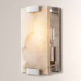 Load image into Gallery viewer, Hannia Alabaster Wall Sconce