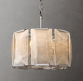 Load image into Gallery viewer, Harlynn Calcite Round Chandelier 19"