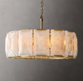 Load image into Gallery viewer, Harlynn Calcite Round Chandelier 31"