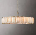Load image into Gallery viewer, Harlynn Calcite Round Chandelier 60"