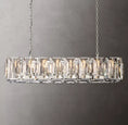 Load image into Gallery viewer, Harlynn Crystal Rectangular Chandelier 54"