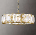Load image into Gallery viewer, Harlynn Crystal Round Chandelier 43"